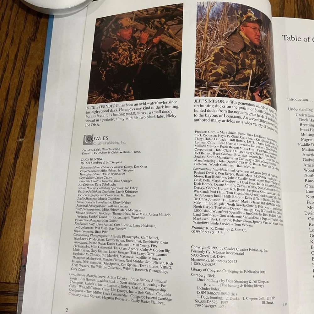 N American Hunting Club Wild Bounty and Hunting Rewards Cookbooks +Duck Hunting